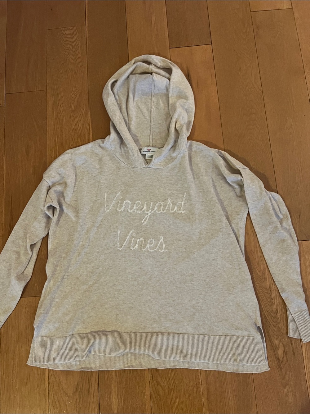 Vineyard Vines Women’s Oatmeal Tan Hoodie Sweater